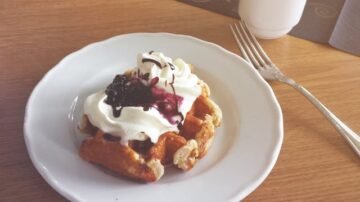 Przepis na chrupiące gofry domowe